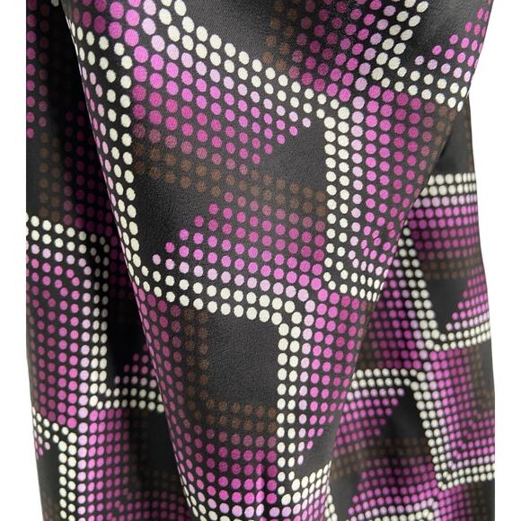 BP. Gender Inclusive Cowl Neck Satin Mini Dress In Purple Liza Print Size Small - Picture 8 of 9